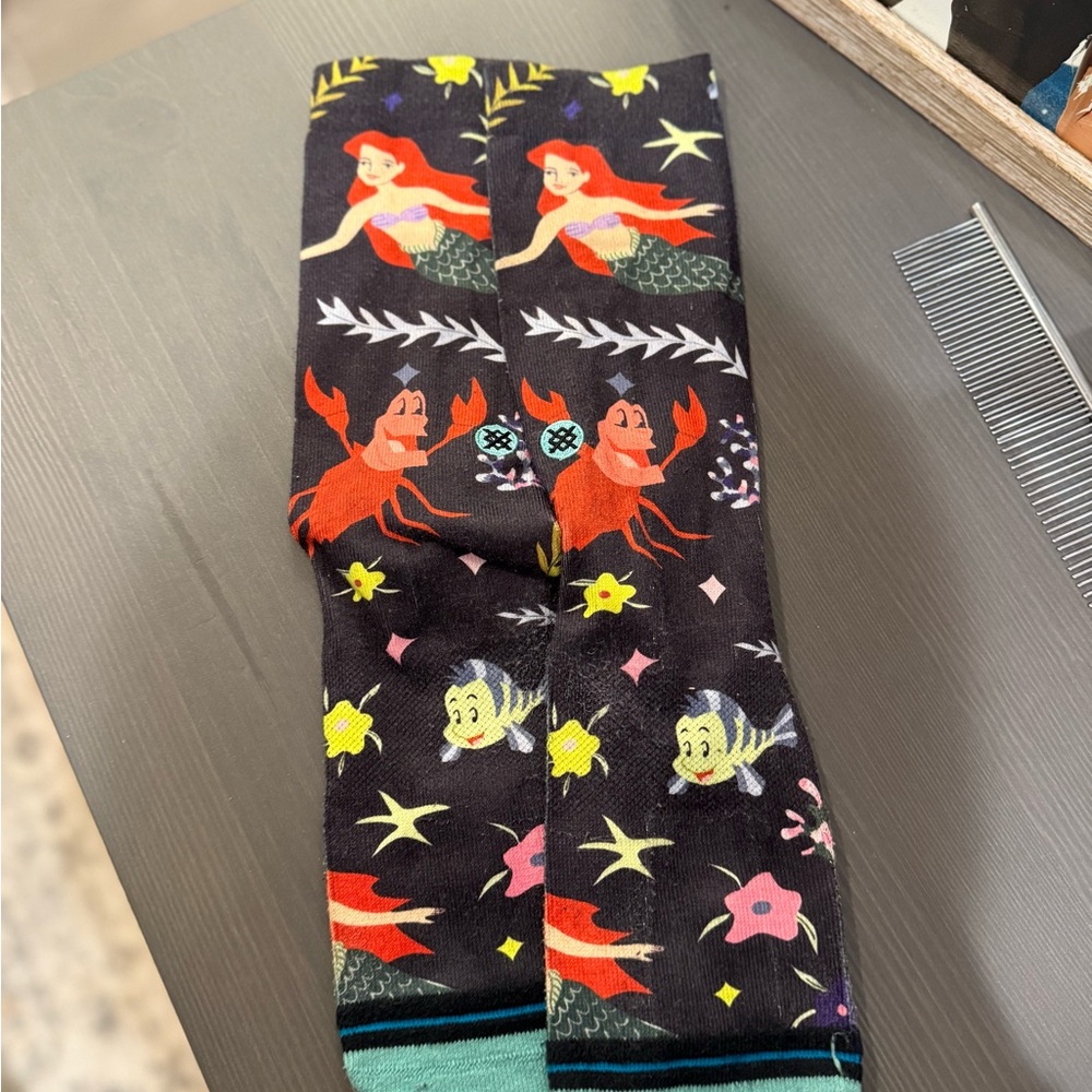 Little Mermaid Stance Socks Large